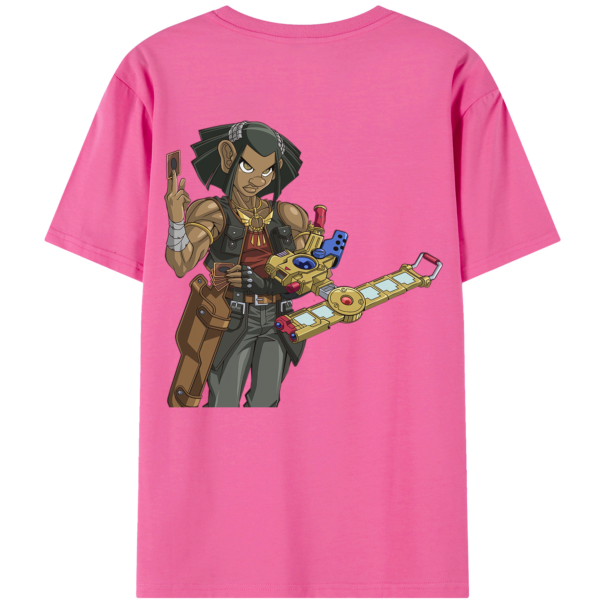 （画像用） 遊☆戯☆王 Yu-Gi-Oh! レディース半袖Tシャツ(バックプリント)